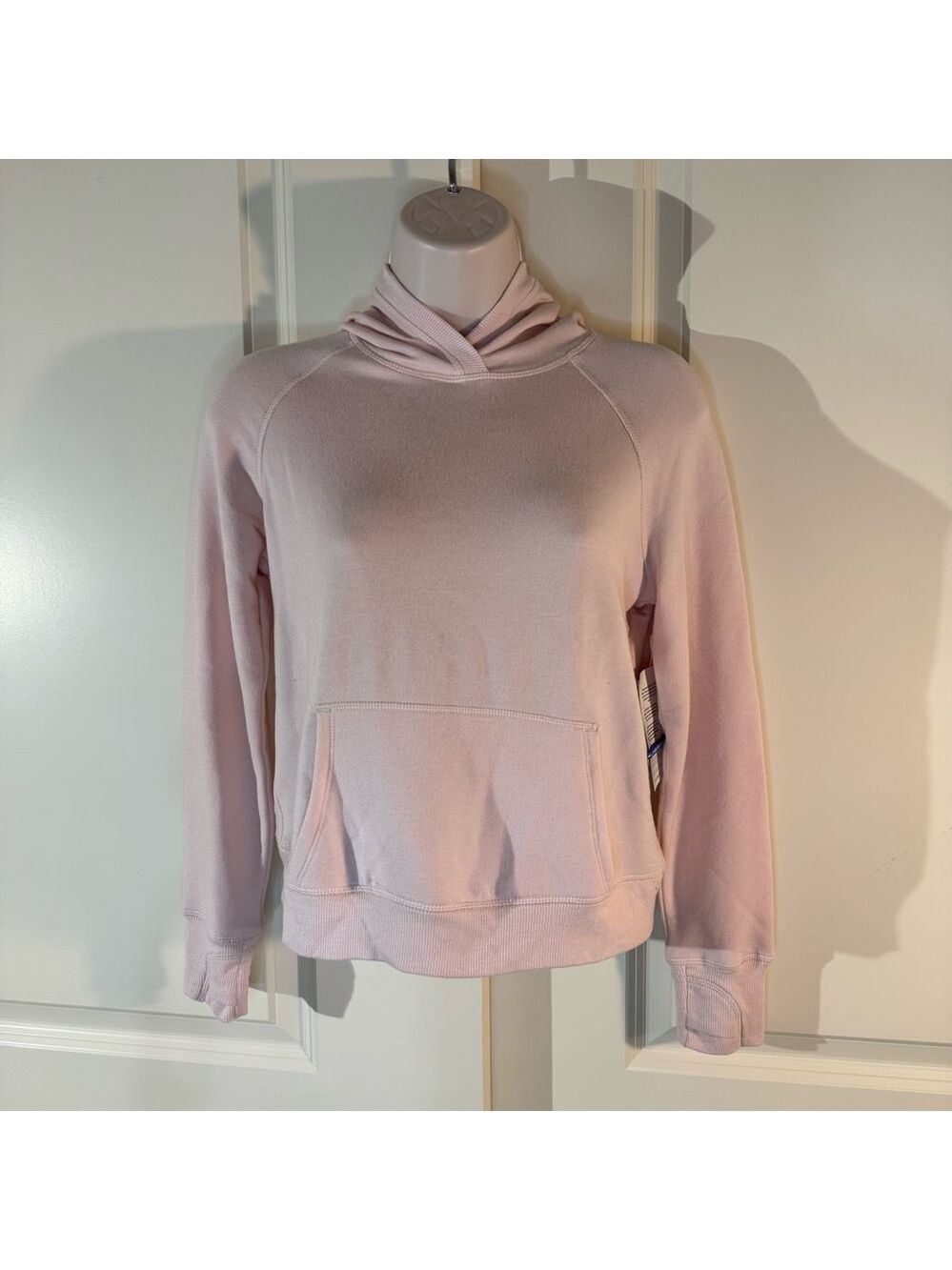 Athleta Girl Criss Cross Hoodie Pink M/8-10